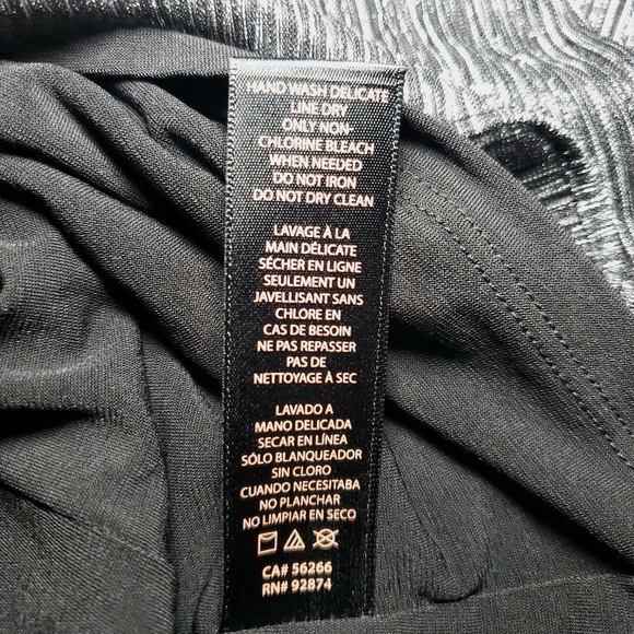 Ella Moss Cerine Cocktail Popover Halter Metallic Tiered Party Dress Size Medium - Picture 8 of 14